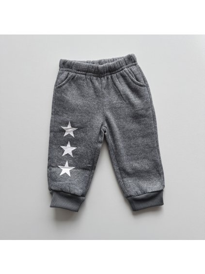 Zateplené tepláky Aubrey svetlosivé