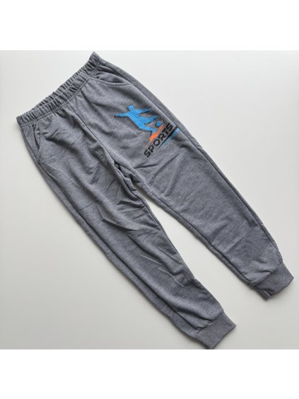 Chlapčenské tepláky Avery svetlosivé