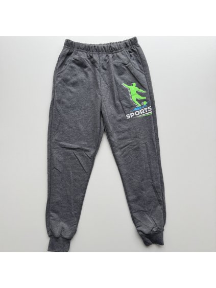 Chlapčenské tepláky Avery tmavosivé