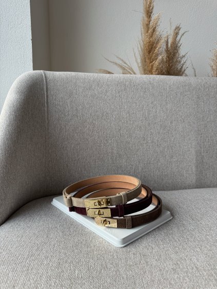 RASTÚCI OPASOK KOŽENÝ - SEMIŠOVÝ