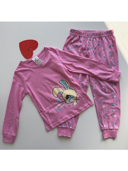 Dievčenské pyžamo Clara ružová