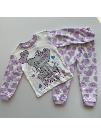 Dievčenské pyžamo Cute elephant