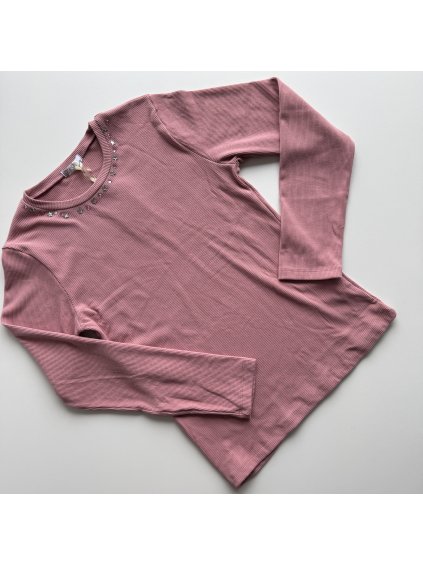 Dievčenské zateplené tričko Odessa ružová