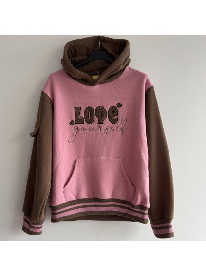 Dievčenská zateplená mikina Clover