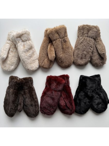 KOŽUŠINOVÉ ZATEPLENÉ RUKAVIČKY
