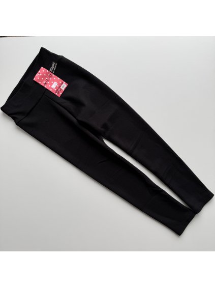 Dievčenské zateplené legíny Dorothy čierna