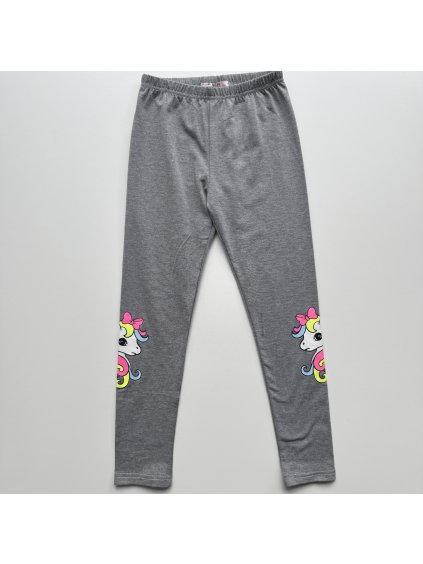 Dievčenské legíny Elin sivá