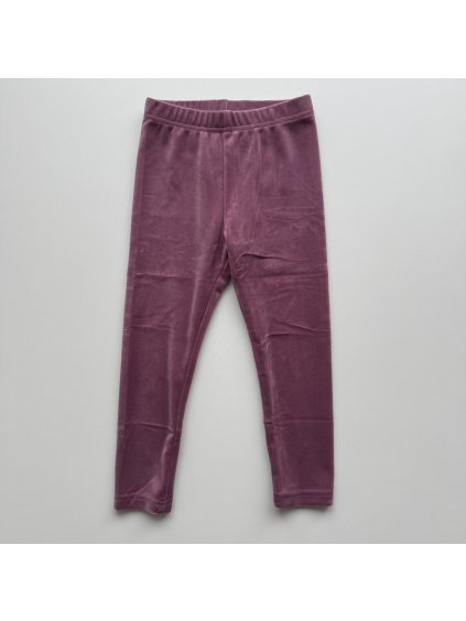 Dievčenské plyšové legíny Georgette ružová