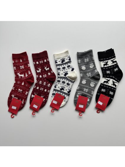 Vianočné ponožky LJ812