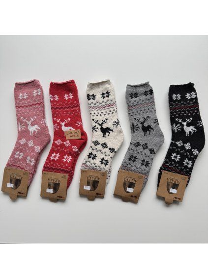 Dámske hrubé ponožky