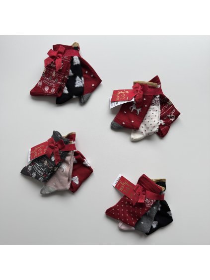 Sada vianočných ponožiek