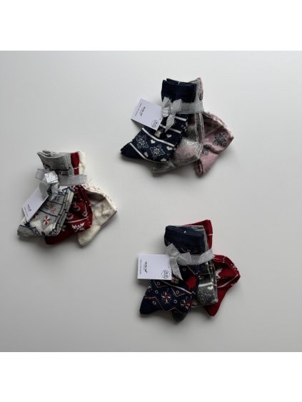 Sada vianočných ponožiek