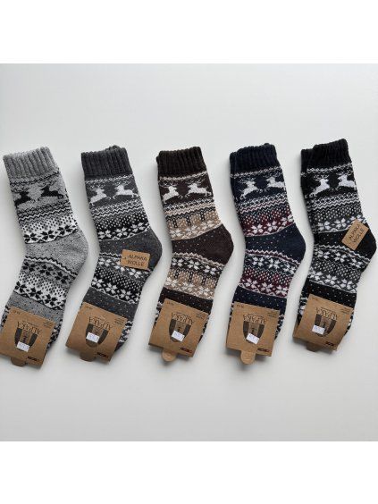 Pánske hrubé ponožky