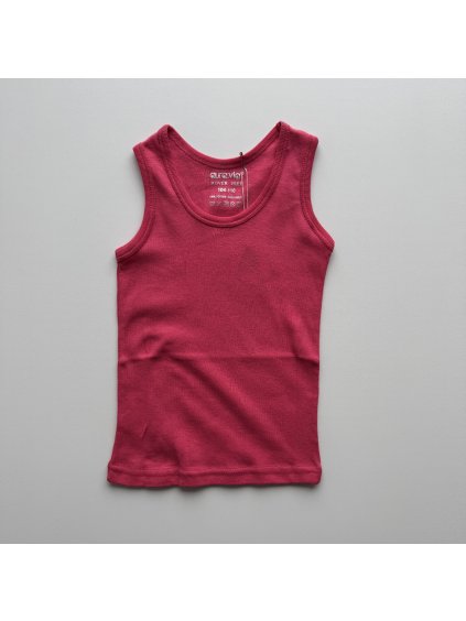 Dievčenské spodné tielko lososová