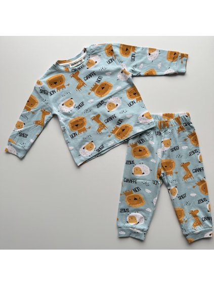 Chlapčenské pyžamo so žirafou