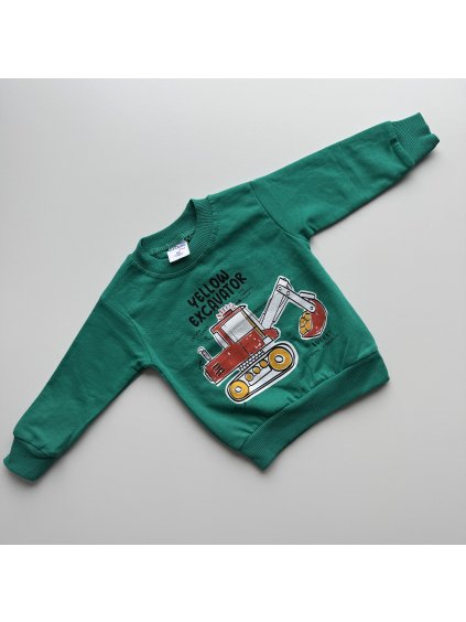 Chlapčenská mikina Excavator