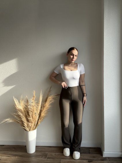 VRUBKOVANE LEGÍNY LINDA - HNEDÁ