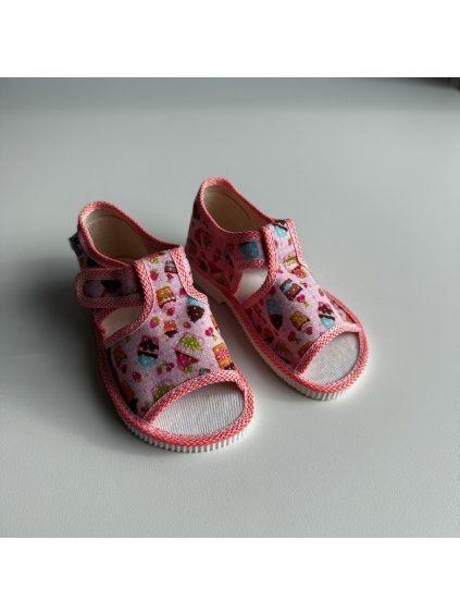 Dievčenské papuče Manik cupcake