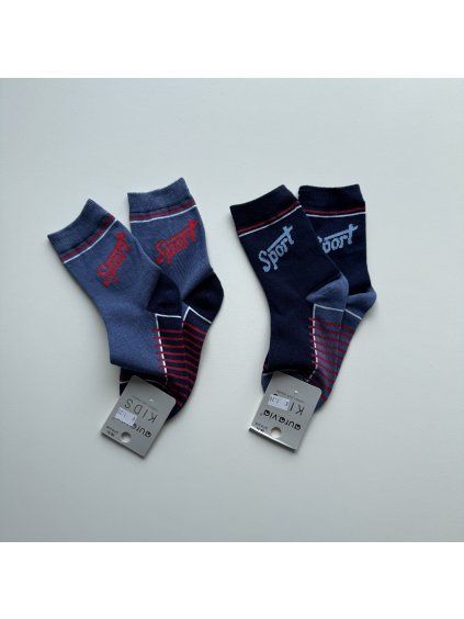 Chlapčenské ponožky GF6338 modrá