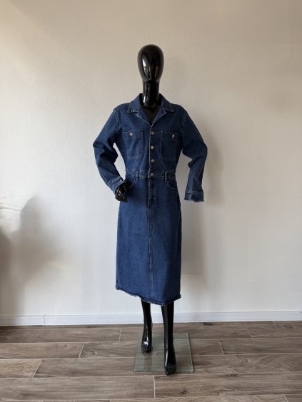 Riflové šaty Lobelia