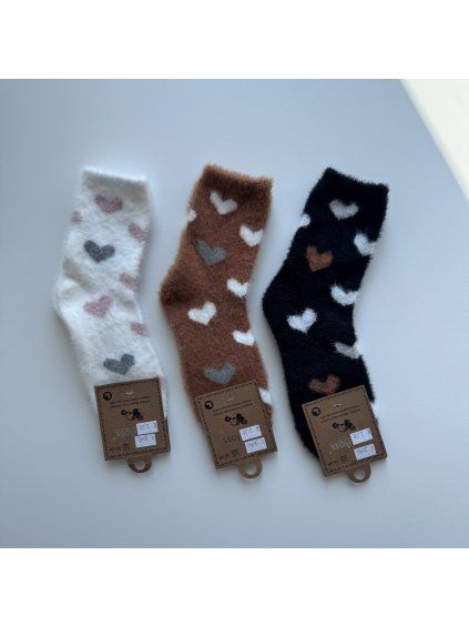 Dámske hrubé ponožky H5808