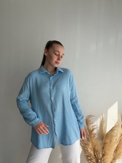 MUŠELINOVÁ KOŠEĽA KATI - MODRÁ