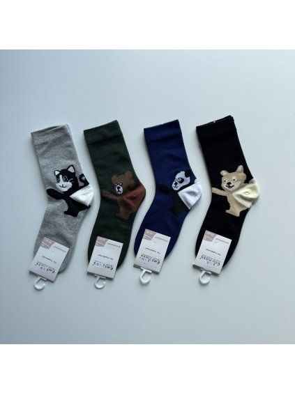 Dámske veselé ponožky M2301