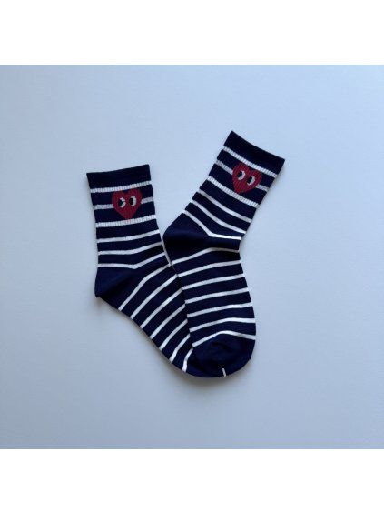 Dámske vysoké ponožky CDG