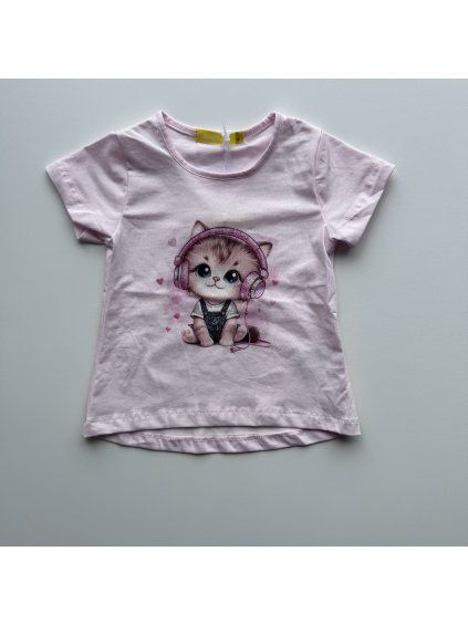 Dievčenské tričko Kitten