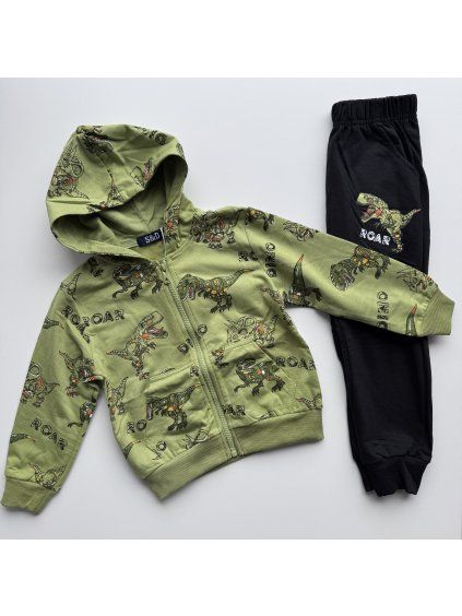 Chlapčenská mikina Roar zelená