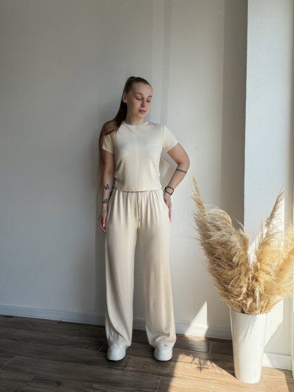 KAMIENKOVÝ KOMPLET SHINY - KRÉMOVÁ