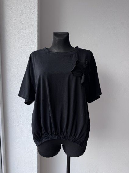 ČIERNE ELEGANTNÉ TRIČKO LULU