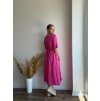 MUŠELINOVÉ ŠATY DEBY - RUŽOVÁ