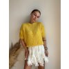 Uzlíkový svetrík - ŽLTÁ