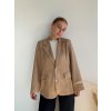 Semišové sako - AMIS - KRÉMOVÁ