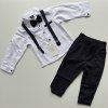Chlapčenský elegantný komplet s košeľou a nohavicami