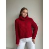 ROLÁKOVÝ SVETRÍK TIA - ČERVENÁ