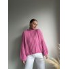 PLETENÝ SVETRÍK ZUMMI - RUŽOVÁ