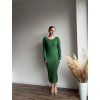 ÚPLETOVÉ ŠATY ESY - ZELENÁ