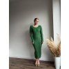 ÚPLETOVÉ ŠATY ESY - ZELENÁ