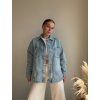 DENIM KOŠEĽA LINDA - SVETLOMODRÁ