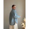 DENIM KOŠEĽA LINDA - SVETLOMODRÁ