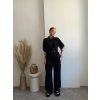 MUŠELINOVÝ KOMPLET NUNO - ČIERNA