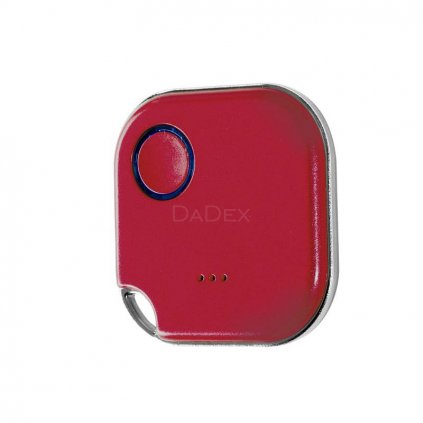 Shelly Blu Button1 - batériový ovládač scén (Bluetooth), Červená