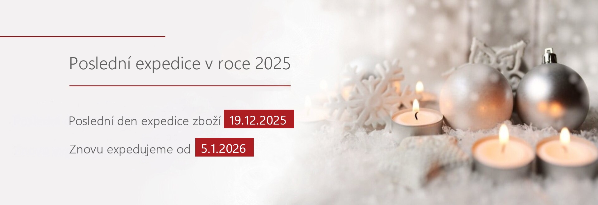Poslední den expedice v roce 2025