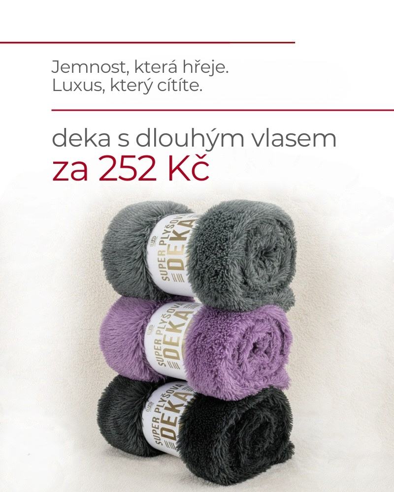 Deky s dlouhým vlasem