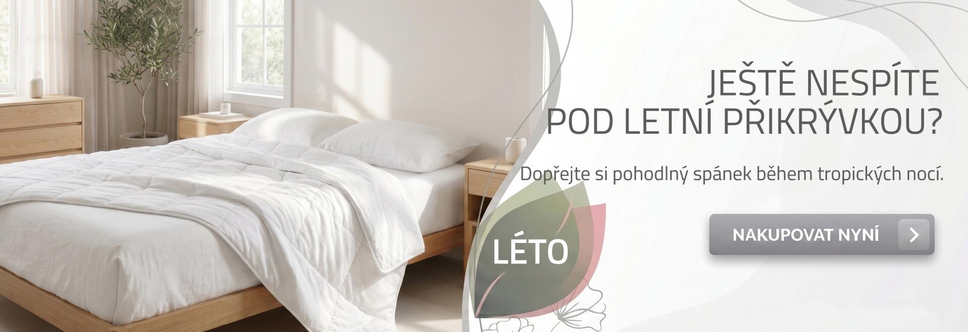 Objevte lehké letní přikrývky z české výroby DADKA VRACOV