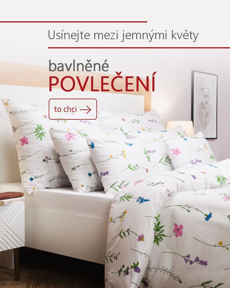 Kvalitní bavlněné povlečení Matějovský