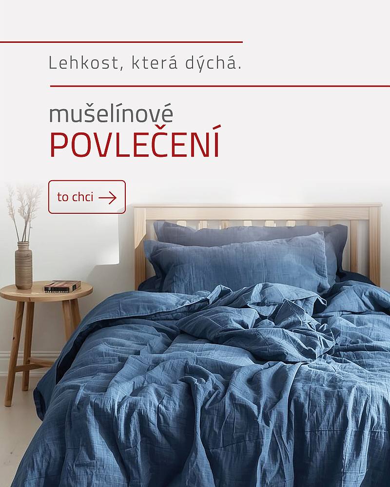 Muselinové povlečení DADKA VRACOV