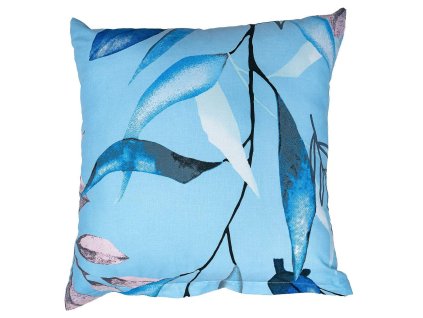 Povlak na polšář krep Milaya modrá (Rozměr 45x60)